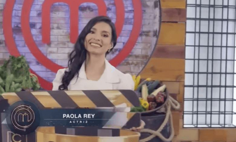 Paola Rey en 'MasterChef Celecrity' 