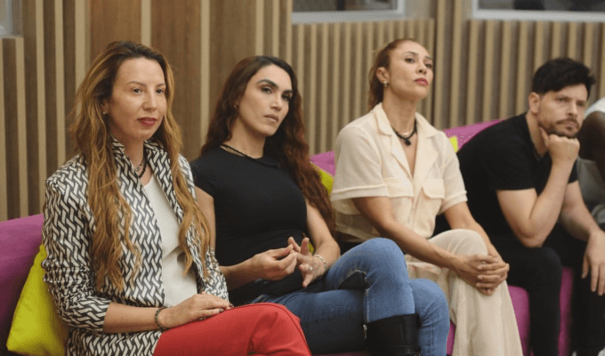 Mafe Walker, Isabella Santiago, Martha Bolaños y Julián Trujillo 'La casa de los famosos Colombia'
