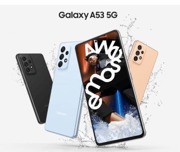 Varios celulares del Samsung A53
