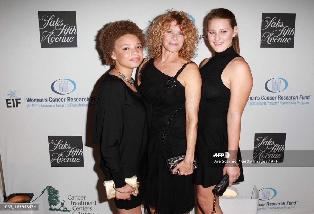 Mikaela George Spielberg/ Kate Capshaw/Destry Allyn Spielberg 