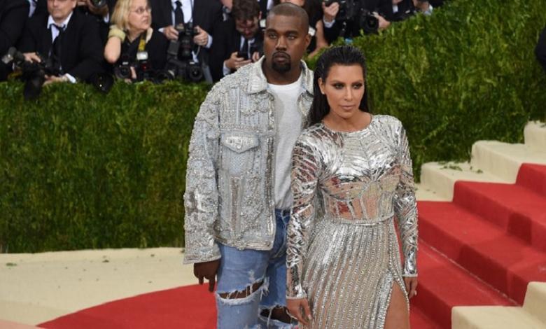 Kim kardashian y Kanye West