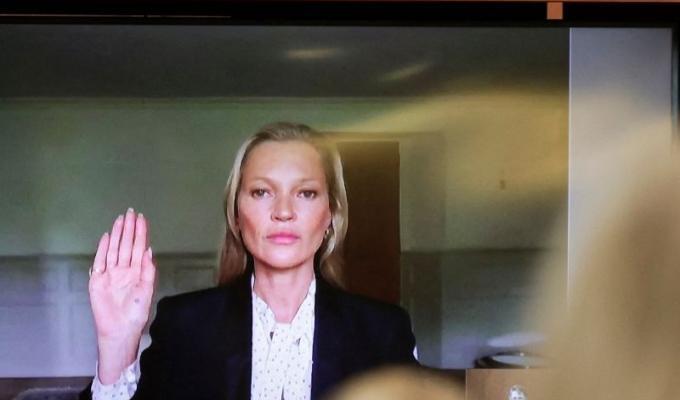 Kate Moss en juicio de Johnny Depp