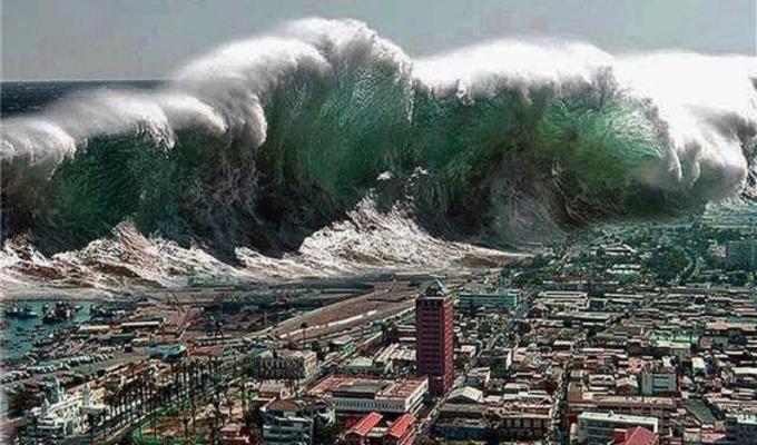 Soñar con tsunamis.