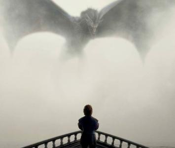 Tyrion Lanister y un dragón