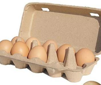 Cubeta de huevos 