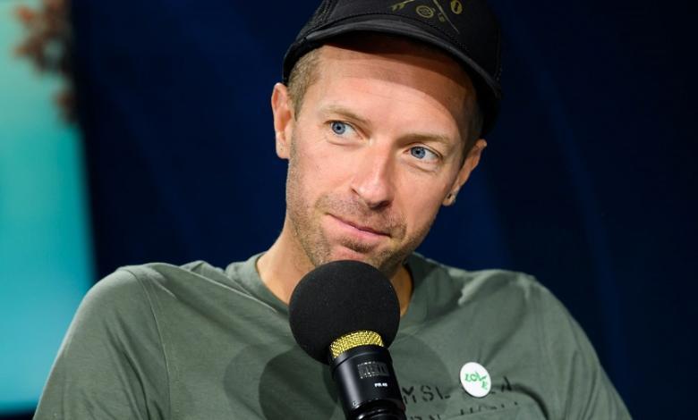 Chris Martin, vocalista de Coldplay 