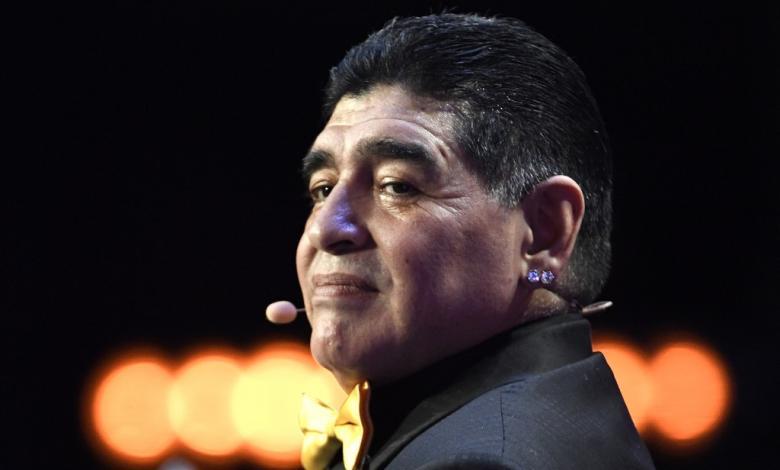 Diego Maradona, exfutbolista argentino