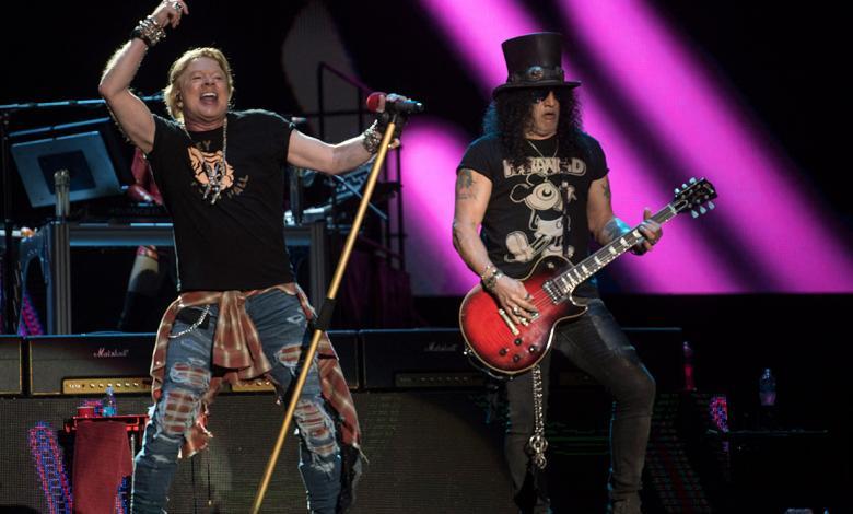 Guns N' Roses show en vivo
