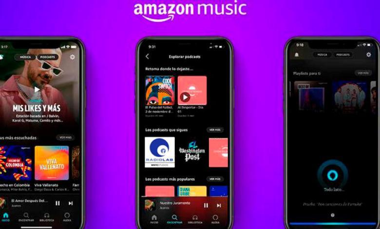 Amazon Music, plataforma de música vía straming