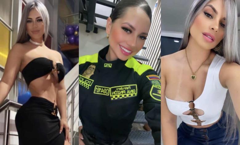 [Solo Mega] Policía más sexy de Colombia estrenó uniforme azul y el resultado es súper wow