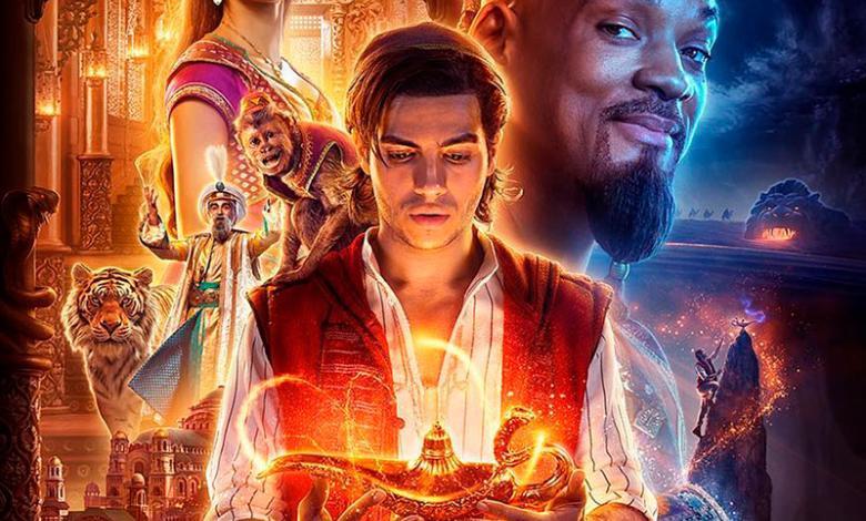 Poster oficial de Aladdin live action