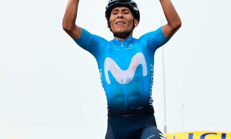 Nairo Quintana en competencia
