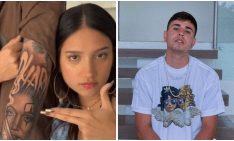 Influencer colombiano se tatúa la cara de su novia: ella le terminó 