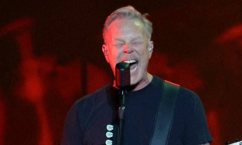 James Hetfield, vocalista de Metallica 