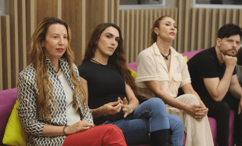 Mafe Walker, Isabella Santiago, Martha Bolaños y Julián Trujillo 'La casa de los famosos Colombia'
