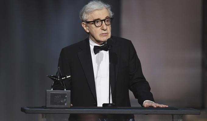 El director de cine estadounidense Woody Allen 