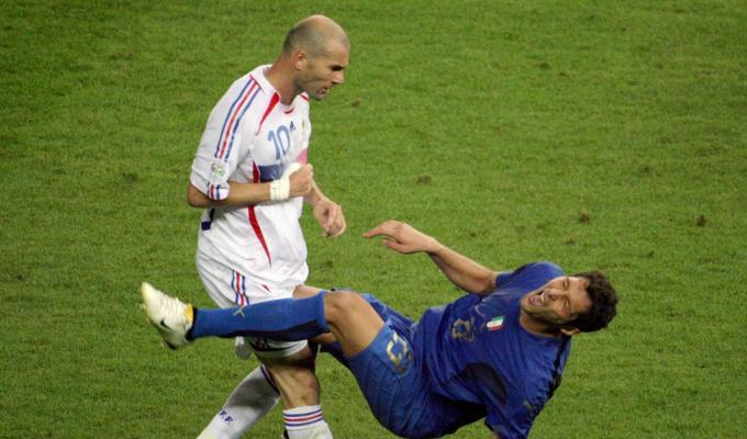 Zidane y Materazzi