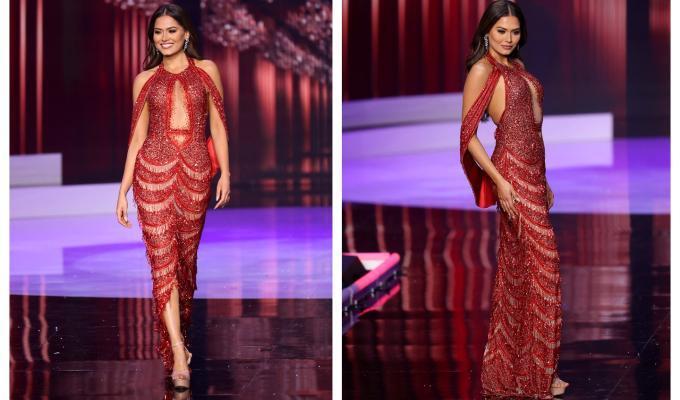 Vestido de Miss México, Andrea Meza, coronada como Miss Universo 2020