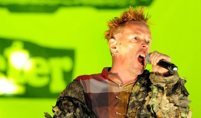 Johnny Rotten, de los Sex Pistols