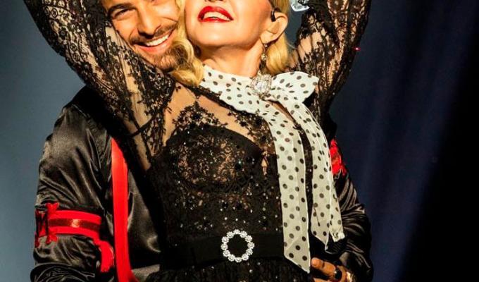 Maluma junto a Madonna
