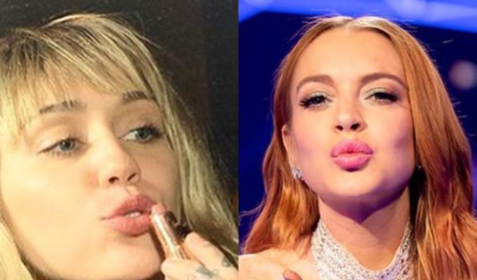 Lindsay Lohan - Miley Cyrus