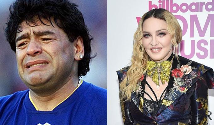 Madonna y Maradona