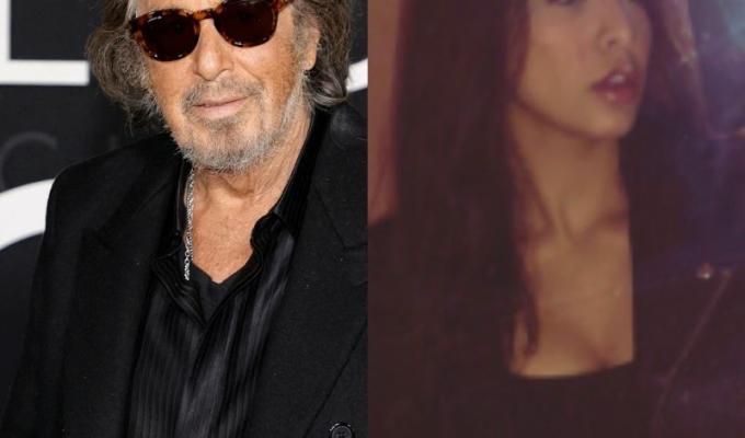 Al Pacino y Noor Alfallah, su novia de 28 años