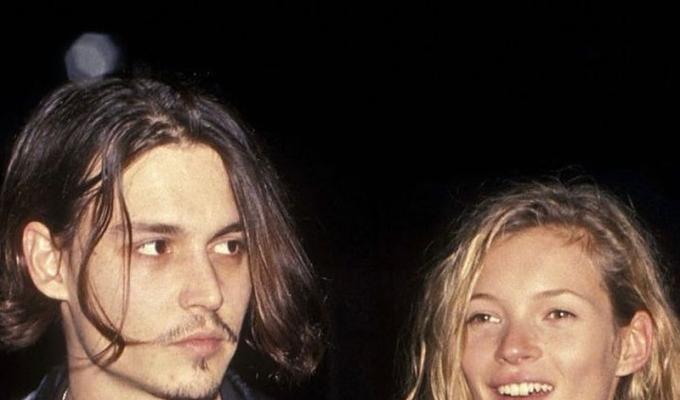 Johnny Depp y Kate Moss hace varios años