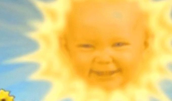 Los Teletubbies: bebé sol 