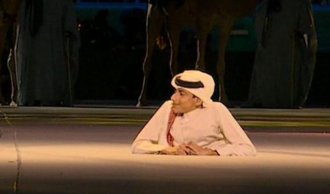 Influencer qatarí en apertura del Mundial 
