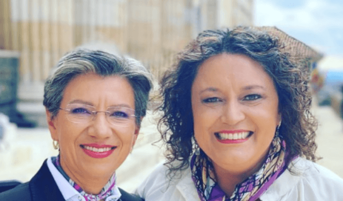  Claudia López y Angélica Lozano