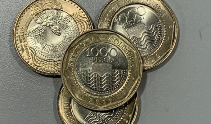 Monedas de mil pesos