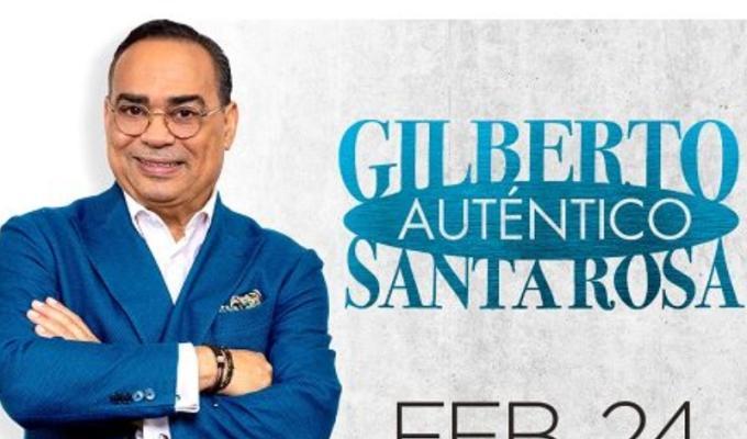 Gilberto Santa Rosa traerá su inconfundible salsa al Movistar Arena con su gira "Auténtico"