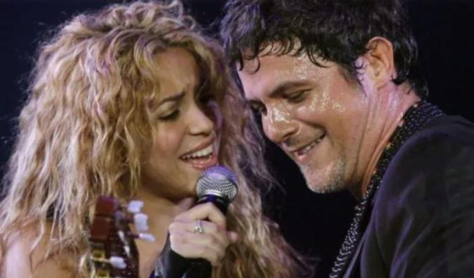 Shakira y Alejandro Sanz
