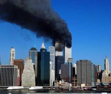 Las Torres Gemelas, en Nueva York, el 11 de septiembre de 2001