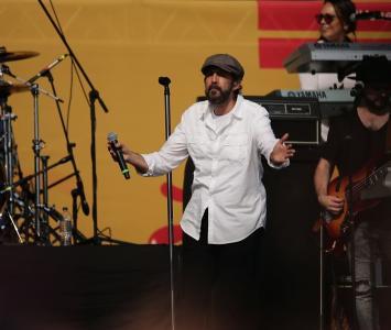 Juan Luis Guerra en el ‘Venezuela Aid Live’