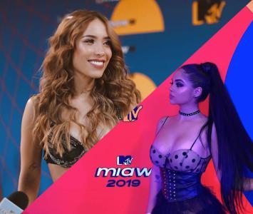 Luisa Fernanda W y La Segura en los premios MTV MIAW