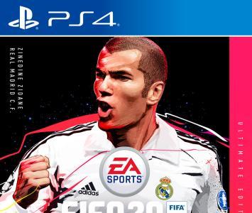 Zidane en la portada de Fifa 20