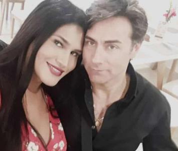 María Gabriela Isler y el actor Mauro Urquijo