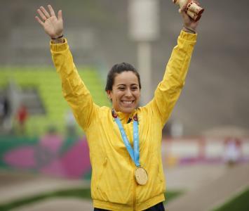 Mariana Pajón, oro en los Juegos Panamericanos de Lima