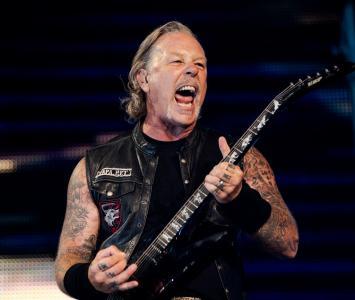 James Hetfield, vocalista y guitarrista de Metallica