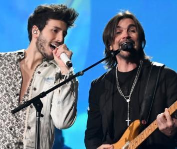 Juanes y Sebastián Yatra en los Grammy