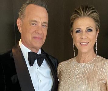 Tom Hanks y su esposa Rita Wilson