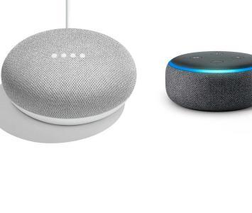 Google Home y Alexa, parlantes inteligentes