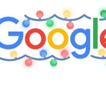 Logo de Google de navidad