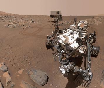 Rover Perseverance muestra el planeta Marte