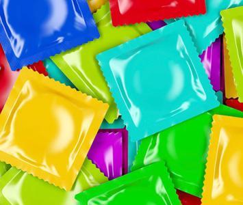 Condones de colores