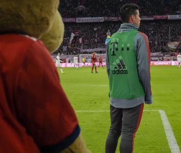 James Rodríguez, volante de la Bayern Múnich 
