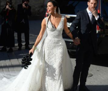 Sergio Ramos se casó con Pilar Rubio en Sevilla