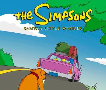El perro de Los Simpson fue abandonado
